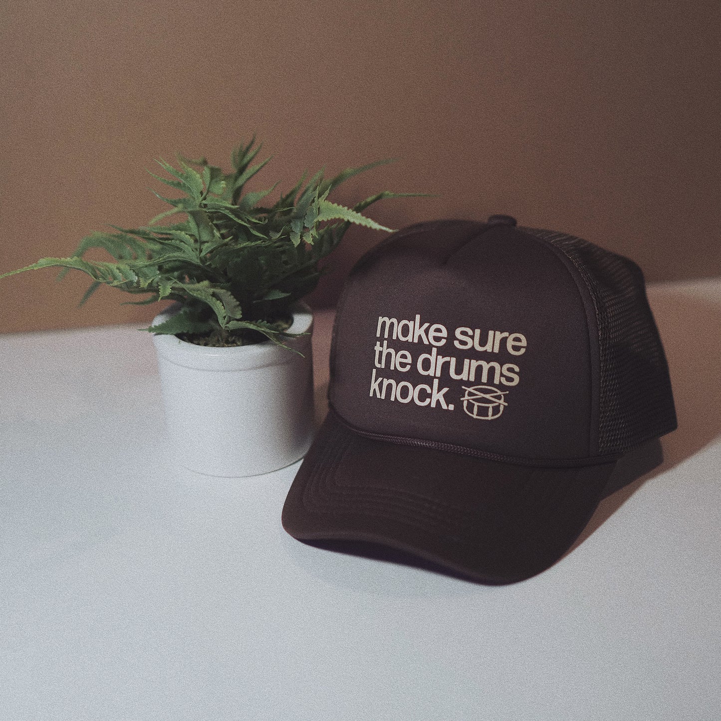 DRUMS KNOCKIN TRUCKER HAT