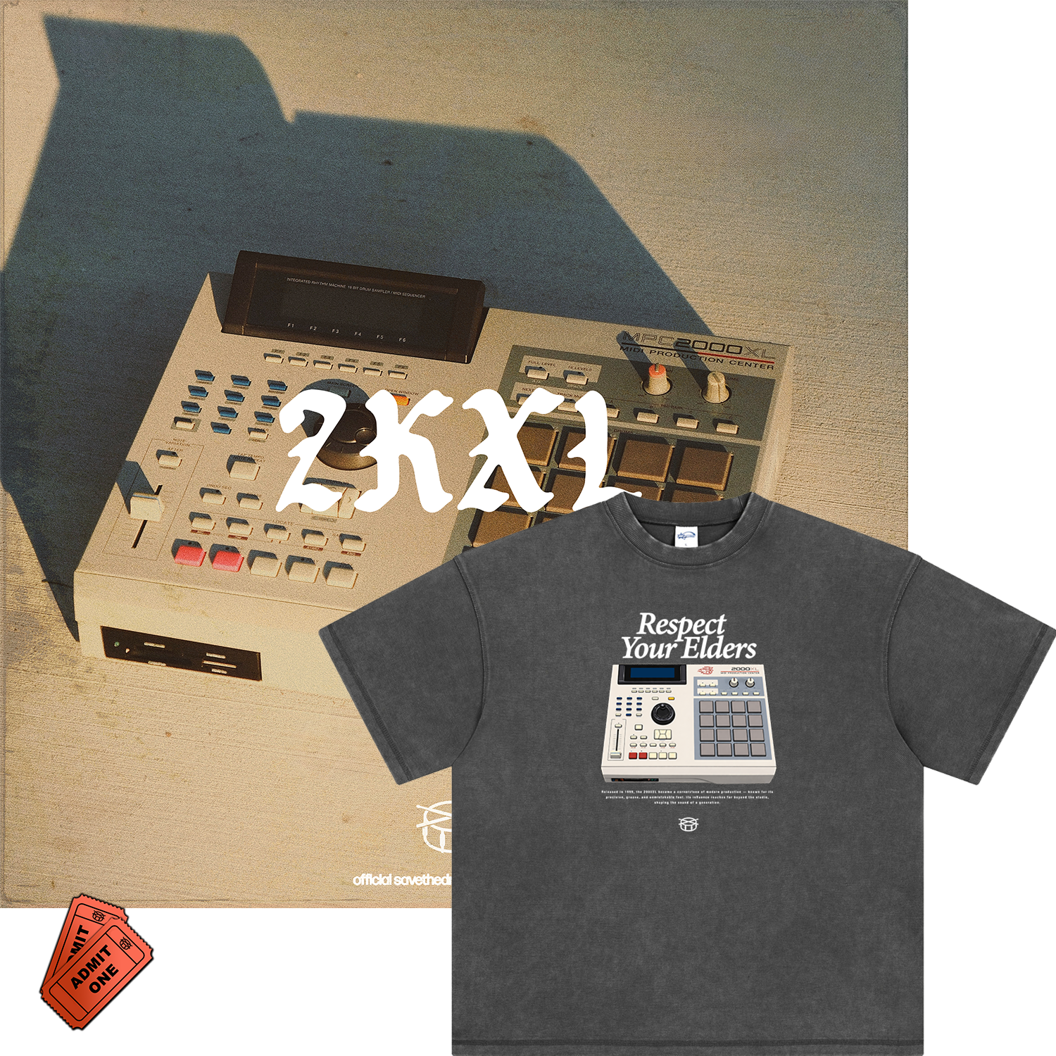 2KXL TEE + 2KXL PACK (BUNDLE)