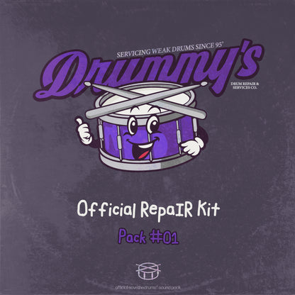 Drummy's Repair Kit #01 (DRUM LOOPS)